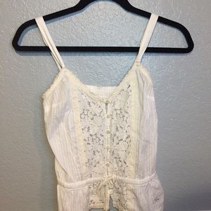 White Abercrombie kids Top (L)